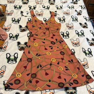 Planet gold dress size xs